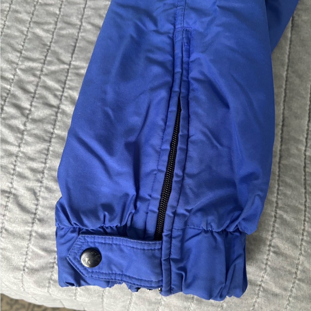 Vintage Profile Vibrant Blue/Purple Women’s Winter Pants - Picture 3 of 5